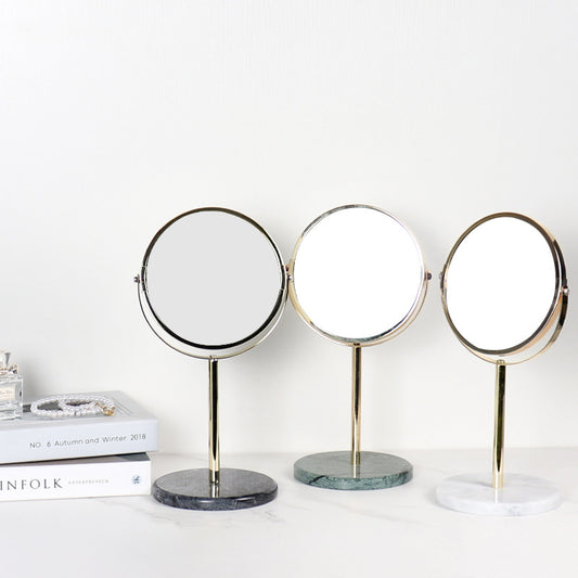 Luxe Marble Makeup Mirror
