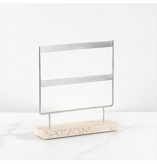 Aria Travertine Jewelry Rack