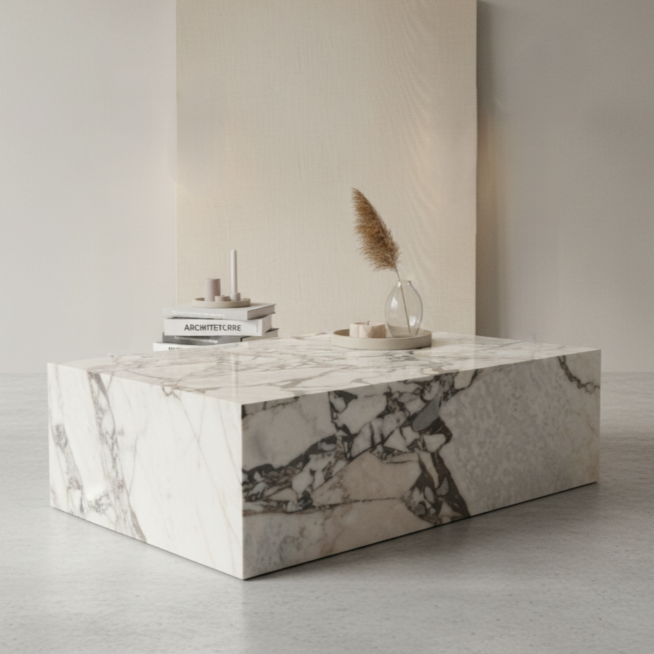 Ardoro Solid Marble Coffee Table