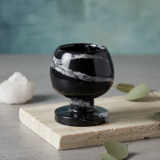 Marvera Marble Candle Holder