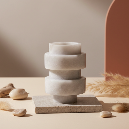 Novara Onyx Candle Jar