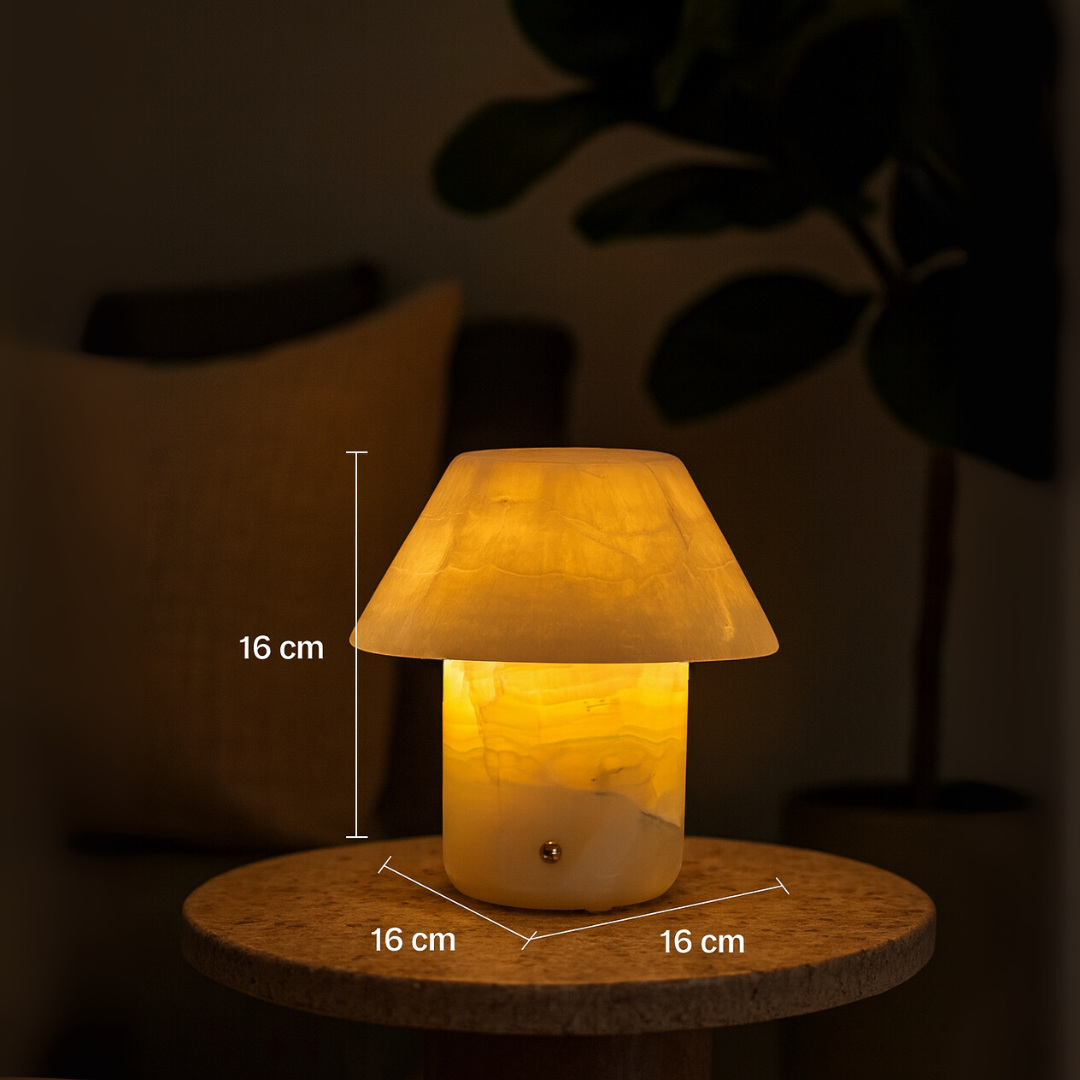 Lumora Marble Shade Lamp