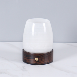 LustreGlow Marble Aromatherapy Lamp – Wireless Solid Stone Wellness Light