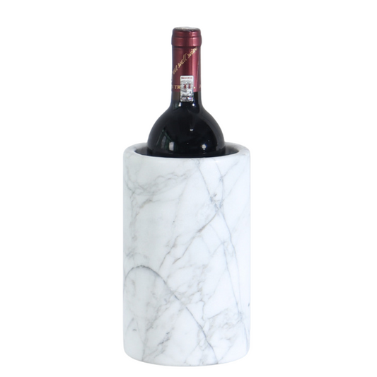 Marble Wine Cooler – Solid Stone Bottle Chiller