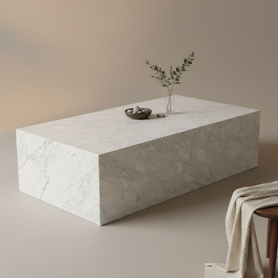 Ardoro Solid Marble Coffee Table