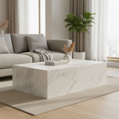Ardoro Solid Marble Coffee Table