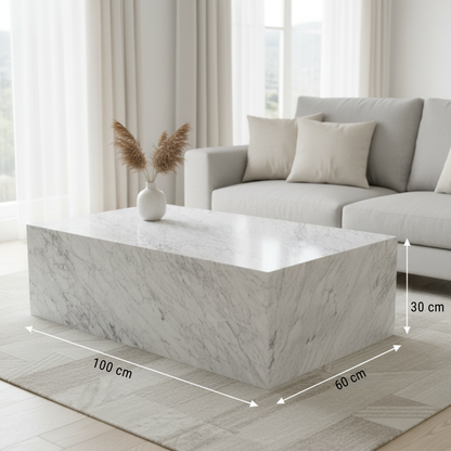 Ardoro Solid Marble Coffee Table