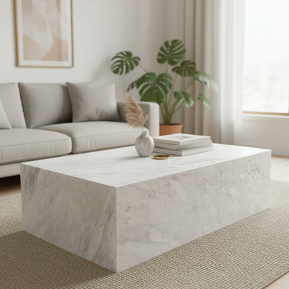 Ardoro Solid Marble Coffee Table