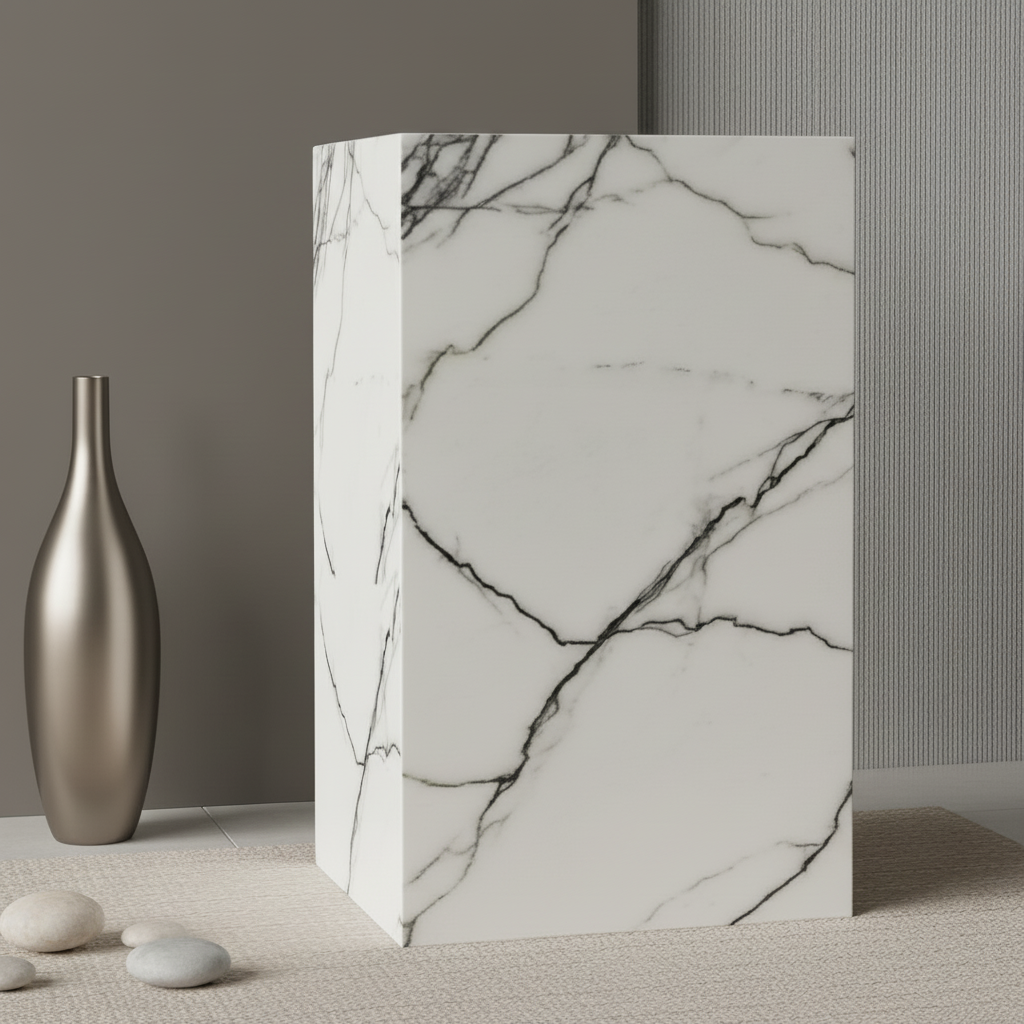Cervano Viola Marble Side Table