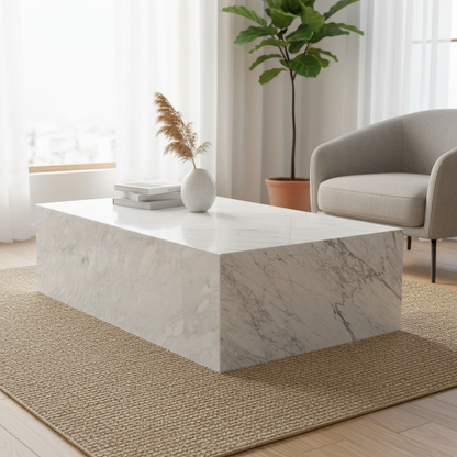 Ardoro Solid Marble Coffee Table