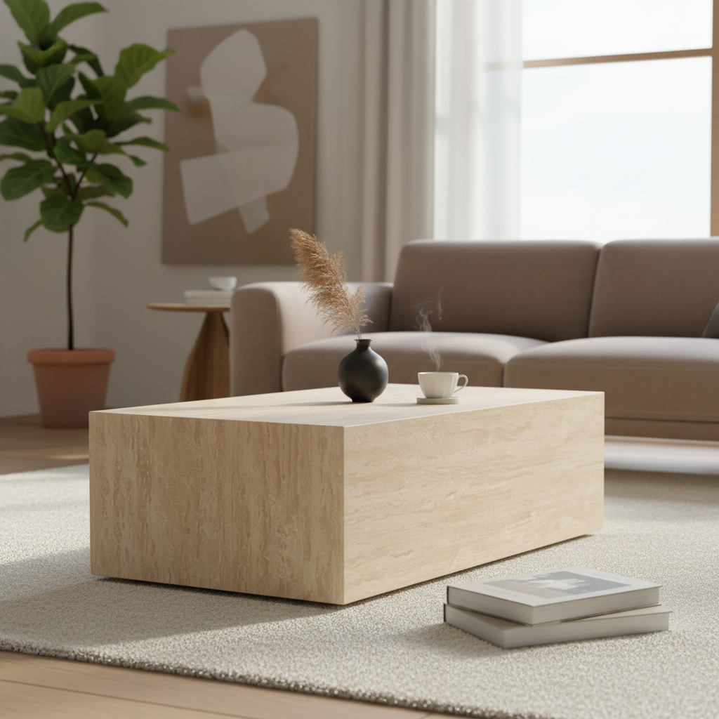 Ardoro Solid Marble Coffee Table