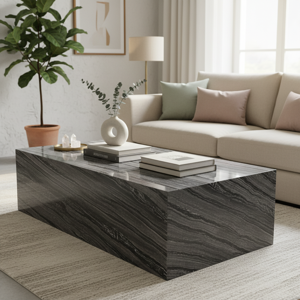 Ardoro Solid Marble Coffee Table