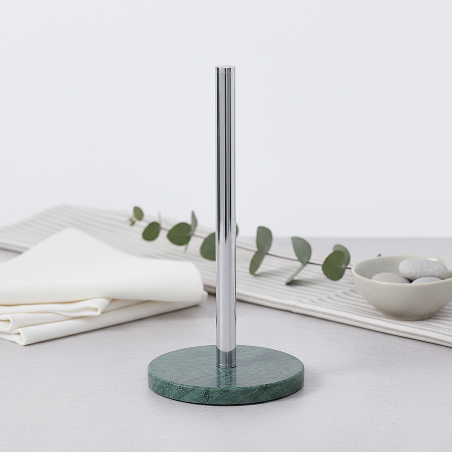 Marble Paper Towel Holder – Sleek Countertop Design