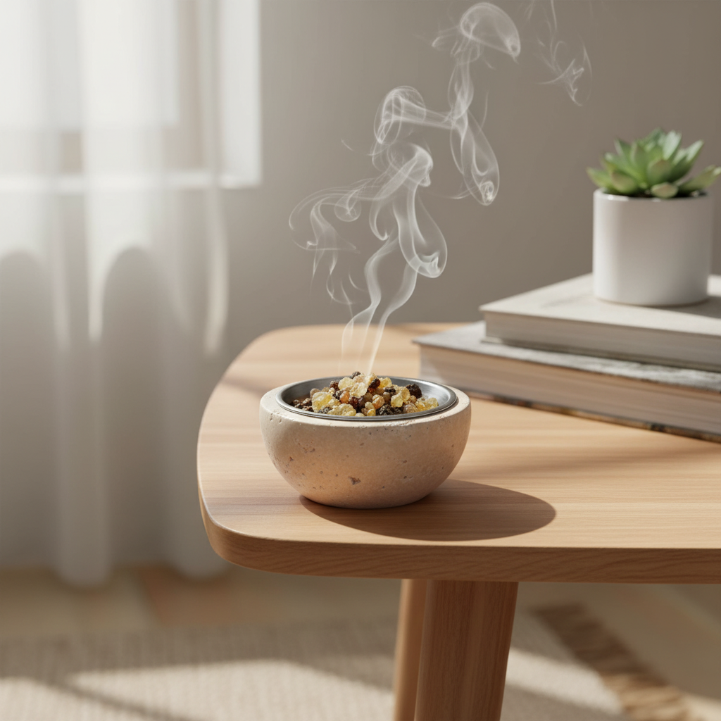 Arvion Stone Incense Bowl