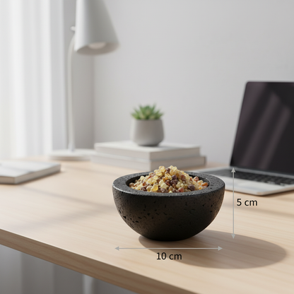 Arvion Stone Incense Bowl