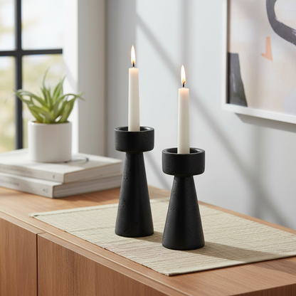 Caldera Stone Candle Holder