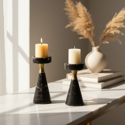 Varenna Marble Candle Holder