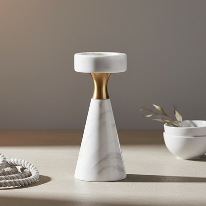 Varenna Marble Candle Holder