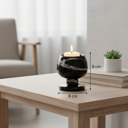 Marvera Marble Candle Holder