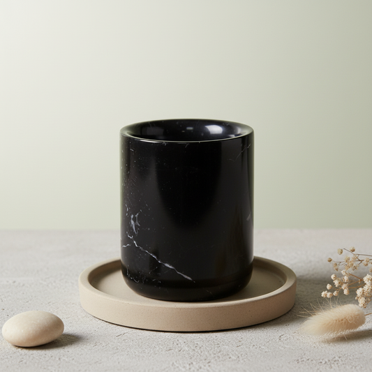 Noirex Marble Candle Holder
