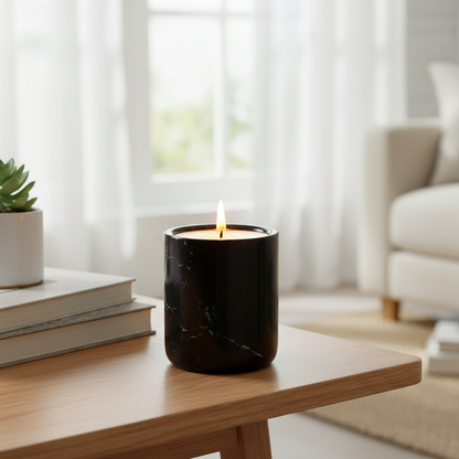 Noirex Marble Candle Holder