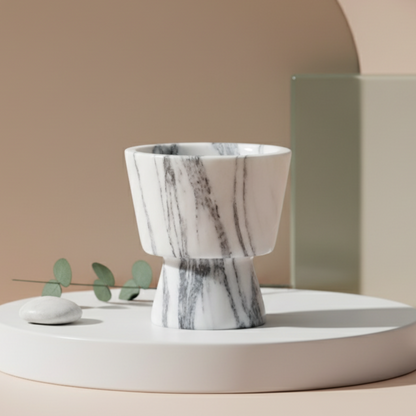 Serenité Marble Aromatherapy Cup