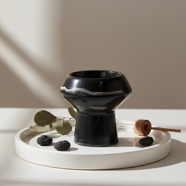 Marble Aura Essence Cup – 1kg Solid Stone