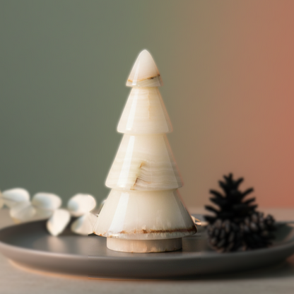 Ardena Stone Tree Candle Holder