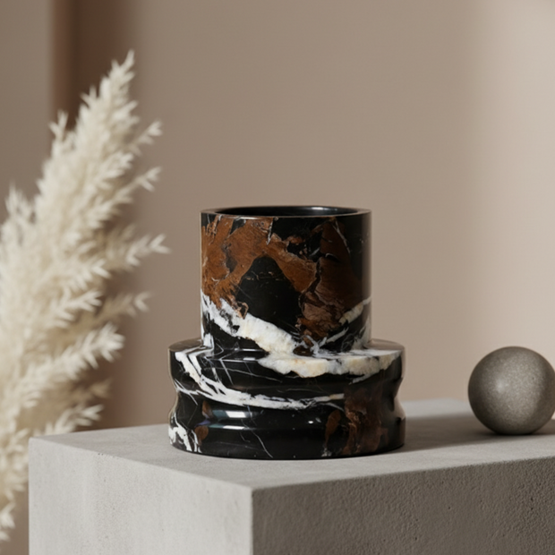 Altura Marble Vase – Sculpted Modern Form
