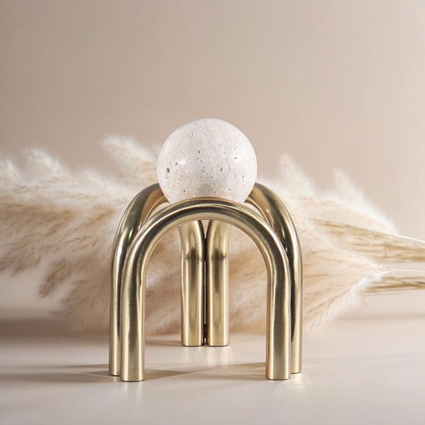 Marble Arc Sphere Ornament