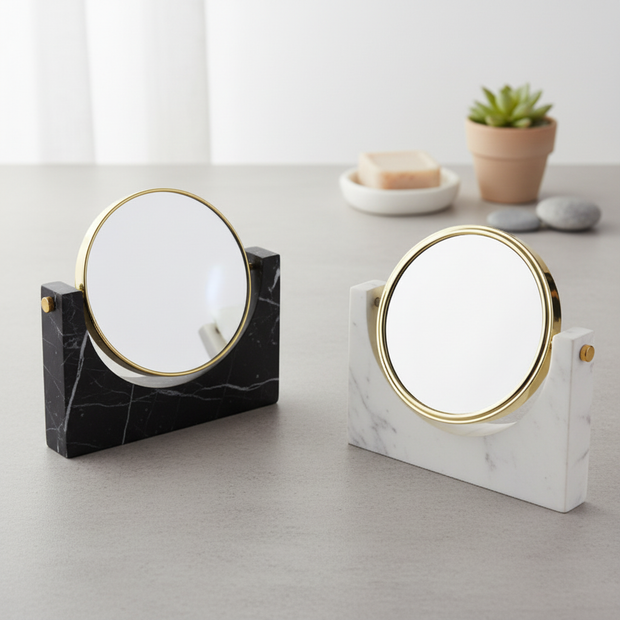 Luxury Marble Double-Sided Mirror