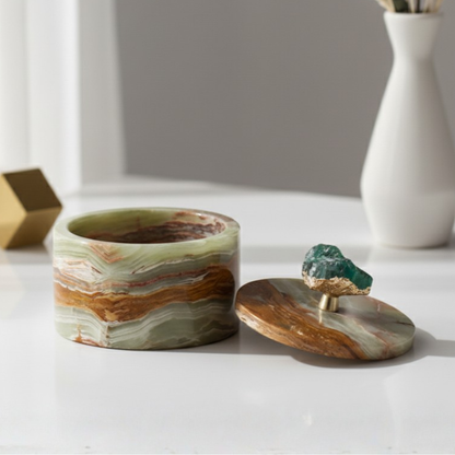 Solara Marmor Aufbewahrungsglas