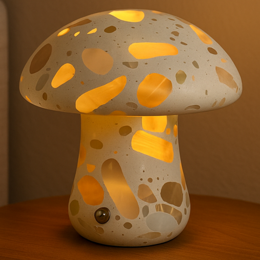 Mira Marble Mushroom Lamp