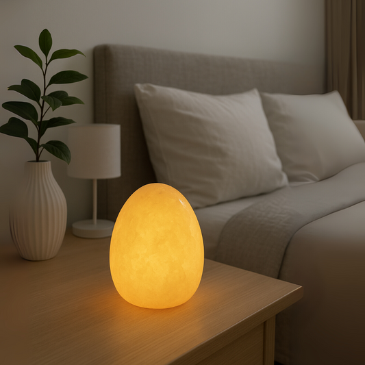 Lyra Marble Egg Lamp