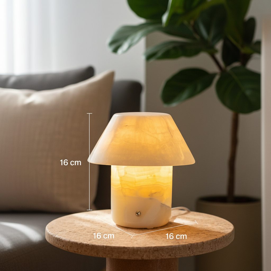 Lumora Marmor-Schirm Lampe