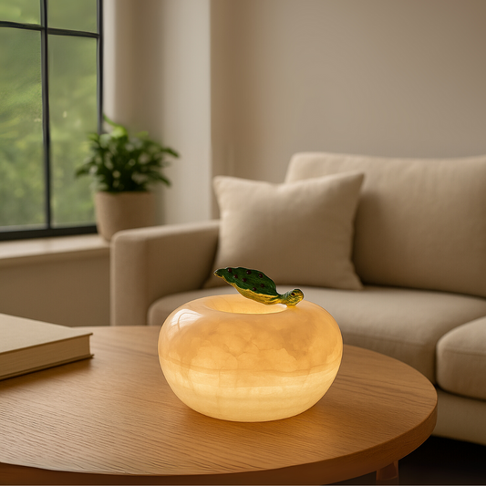 Pomora Marble Apple Lamp
