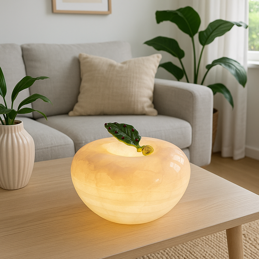 Pomora Marble Apple Lamp